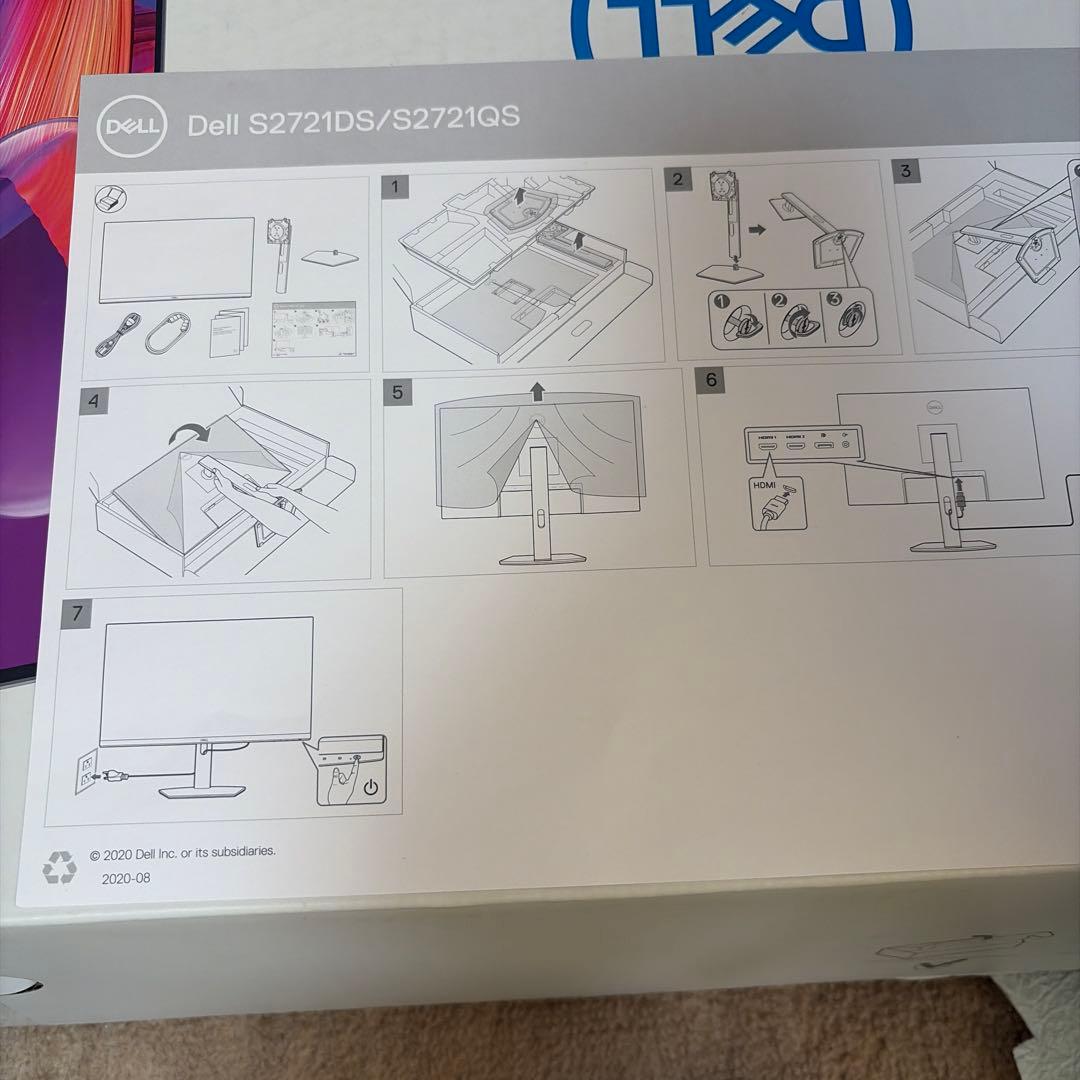 DELL S2721DS 27インチモニター