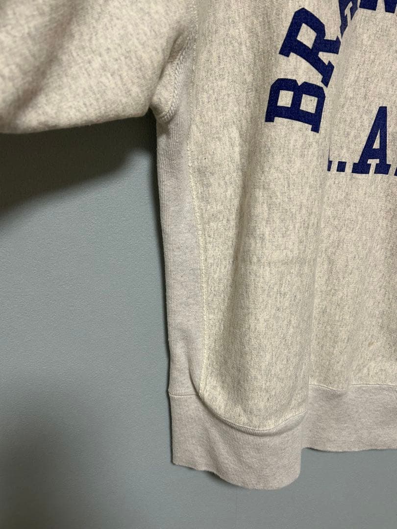 Champion BRANDEISリバースウィーブ クルーネックスウェットシャツ