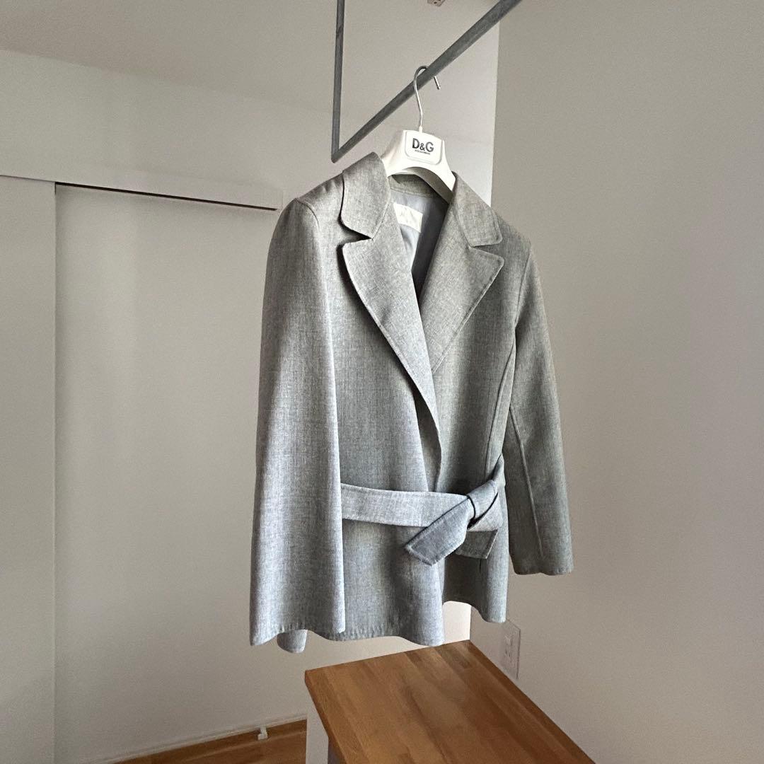 tomorrow land テーラードジャケット ウエストベルト付き