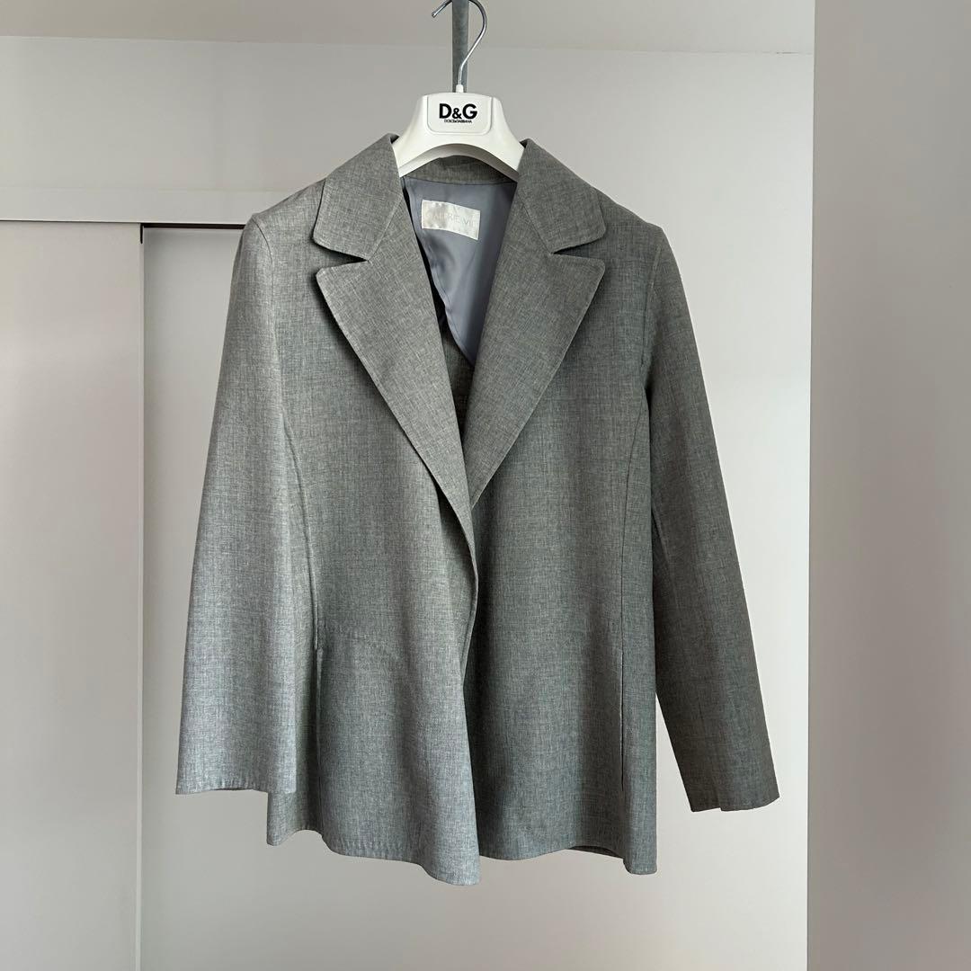 tomorrow land テーラードジャケット ウエストベルト付き