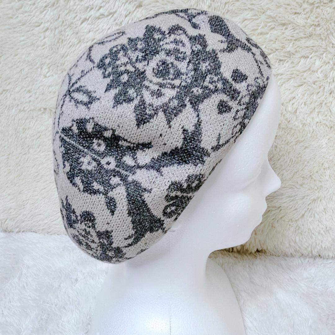 希少✨ Vivienne Westwood ベレー帽 総柄 ジャカード 花柄