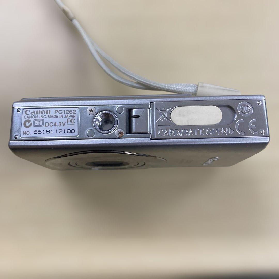 Canon PC1262コンパクトデジタルカメラ 動作品
