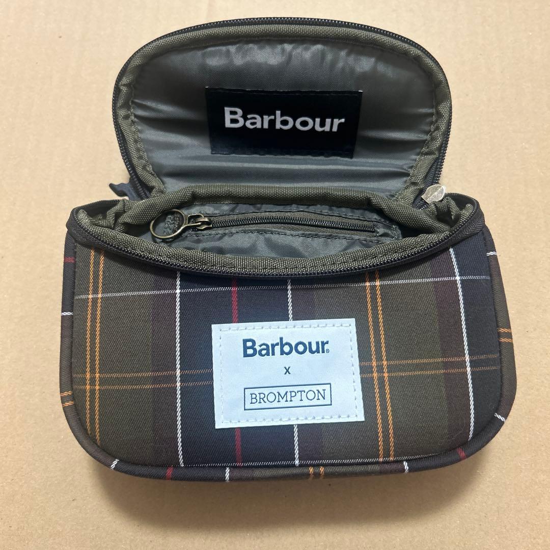 【未使用品】Brompton × Barbour Zip Pouch ポーチ