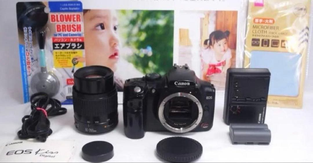 ✨極美品✨❤️Canon kiss digital❤️初心者一眼レフ