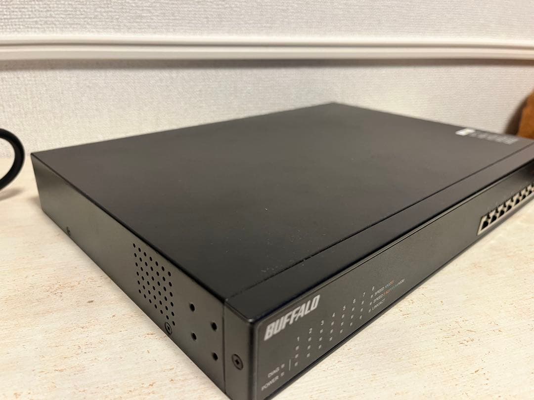 BUFFALO バッファロー BS-MP2008 8ポートスイッチングハブ