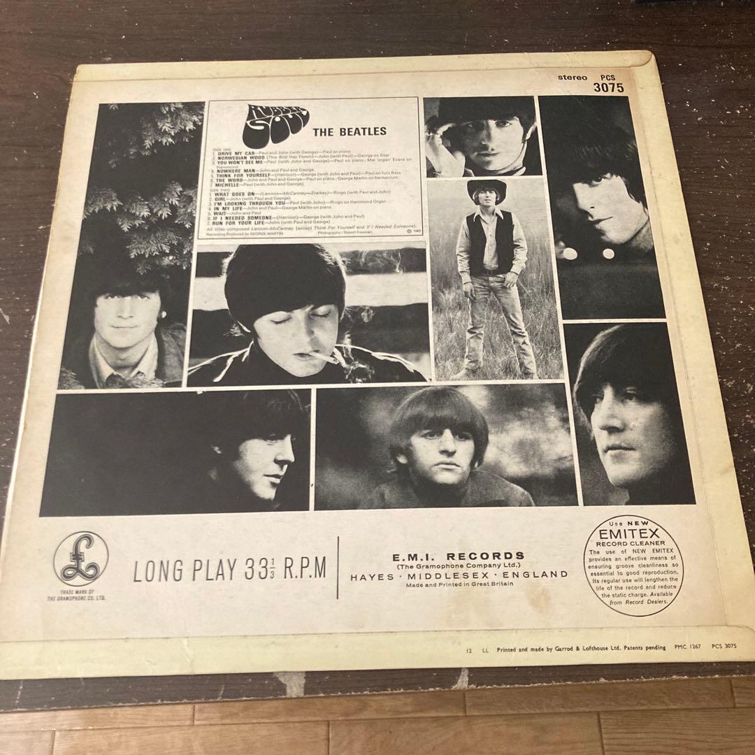ラバー・ソウル/ビートルズ  PARLOPHONE PCS3075 レコード