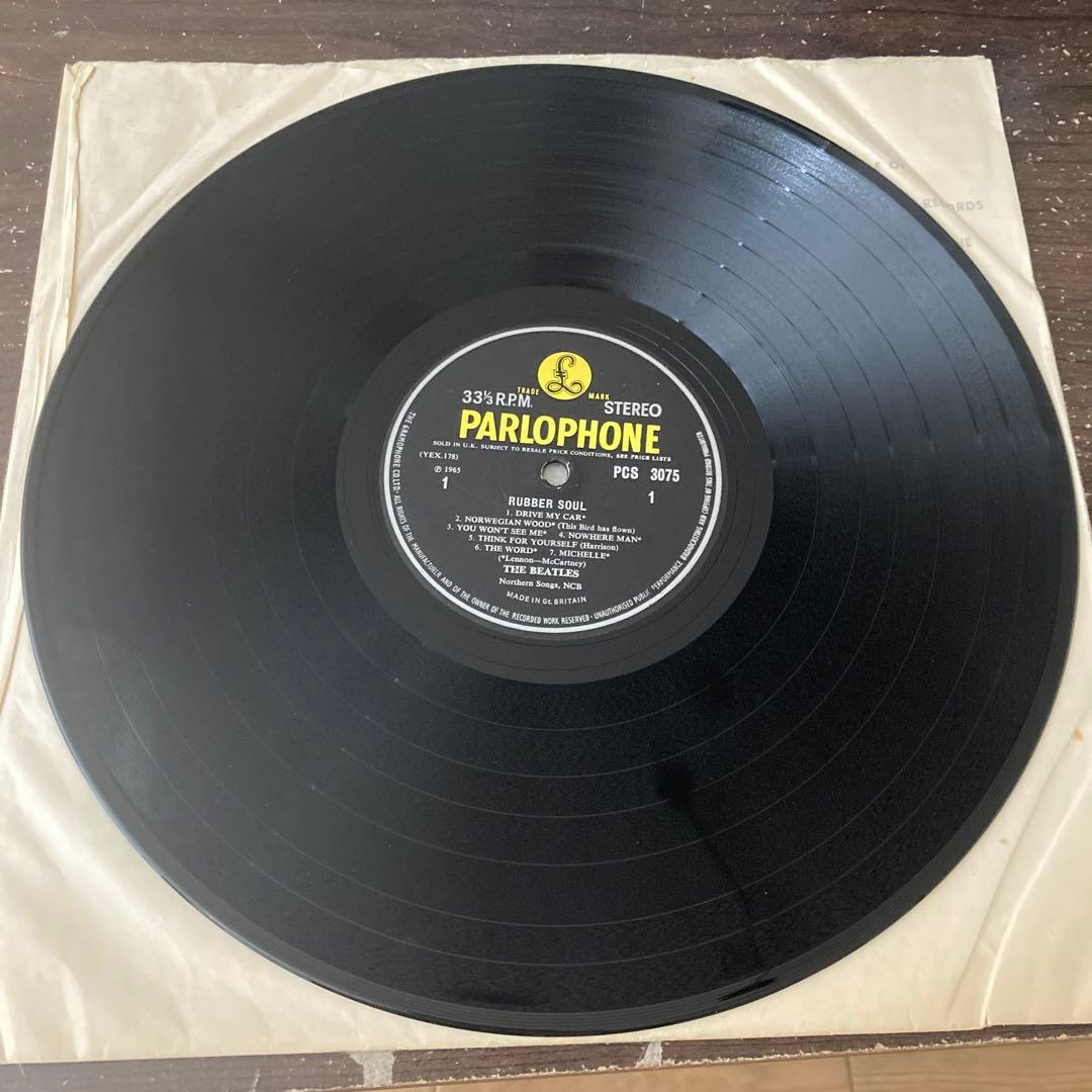 ラバー・ソウル/ビートルズ  PARLOPHONE PCS3075 レコード