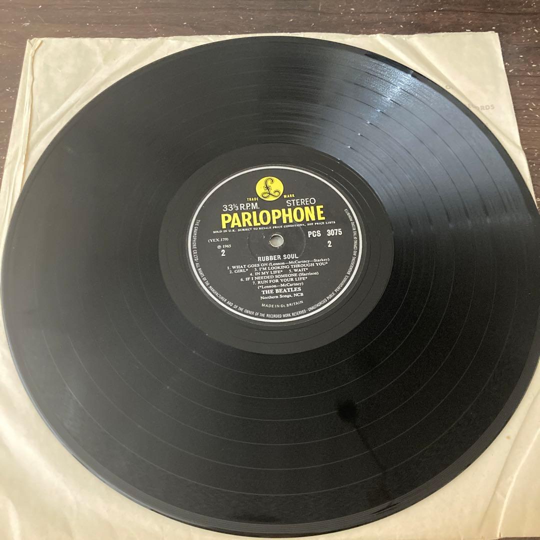 ラバー・ソウル/ビートルズ  PARLOPHONE PCS3075 レコード