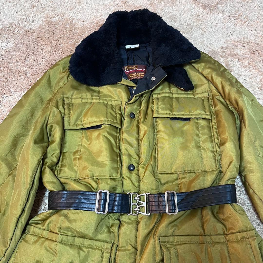 USA製 walls つなぎ　中綿　80's90's 中綿　ナイロン