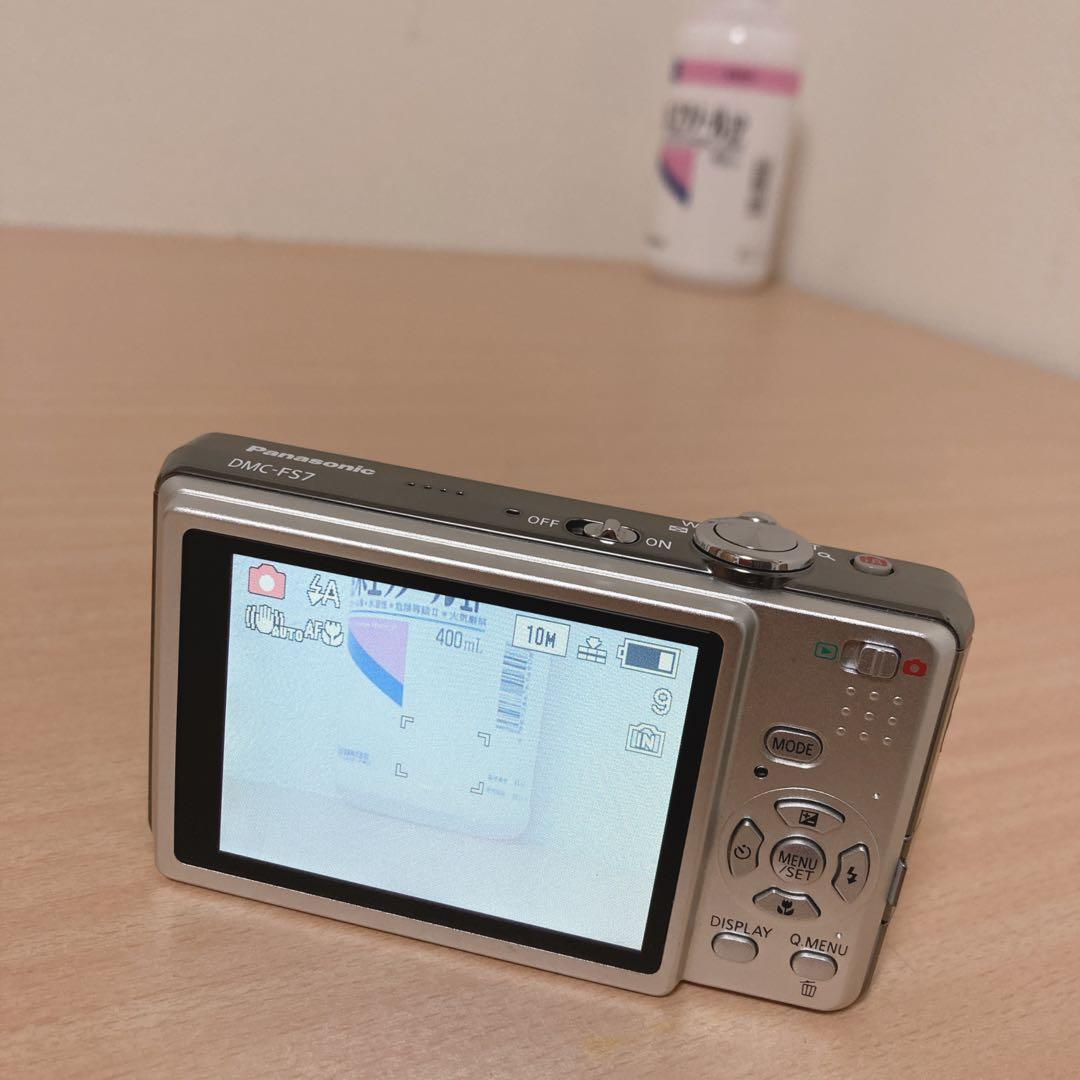 Panasonic LUMIX デジタルカメラ DMC-FS7-S　美品　外箱付