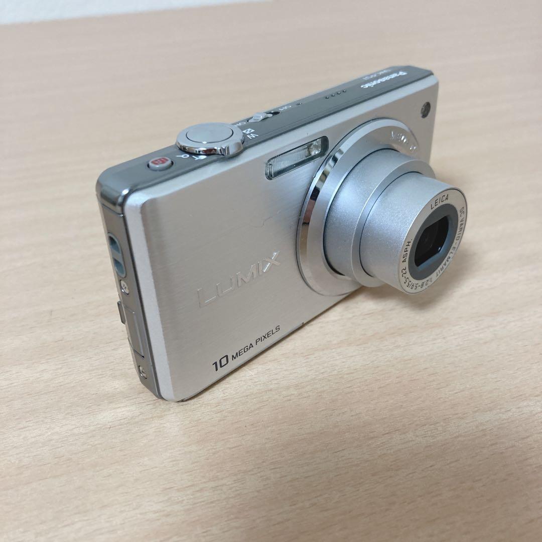 Panasonic LUMIX デジタルカメラ DMC-FS7-S　美品　外箱付