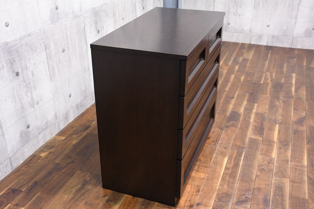 EGC67 IDC大塚家具 ヴィータ 4段チェスト 整理タンス ミドルチェスト