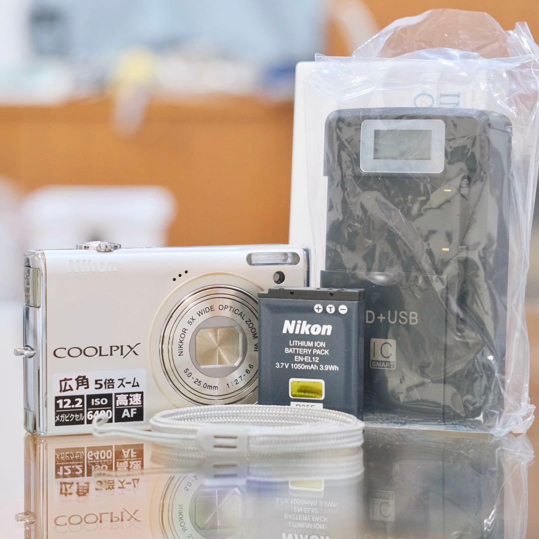 名機 動作品 コンデジ レトロ CCD Nikon COOLPIX S640