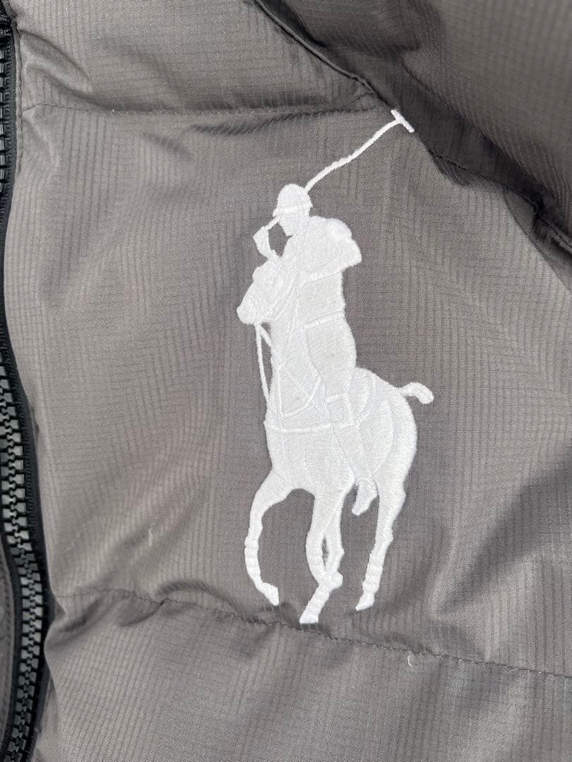 【定価50000円　美品】POLORALPH LAUREN グレー ダウンベスト