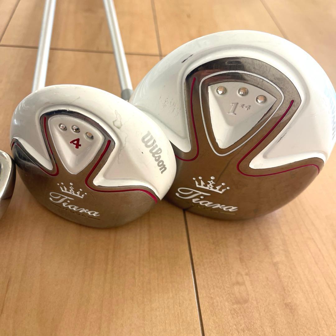 Wilson ゴルフクラブセット６本　レディース　ウィルソン　初心者セットピンク