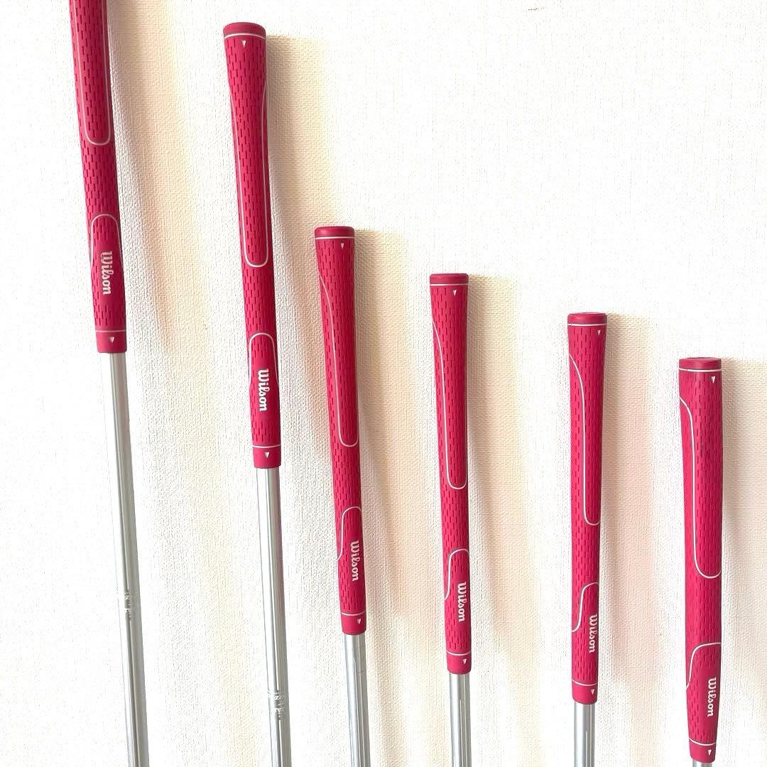 Wilson ゴルフクラブセット６本　レディース　ウィルソン　初心者セットピンク