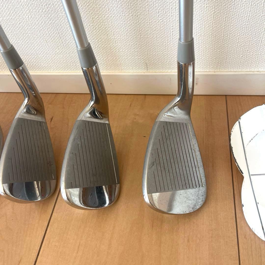 Wilson ゴルフクラブセット６本　レディース　ウィルソン　初心者セットピンク