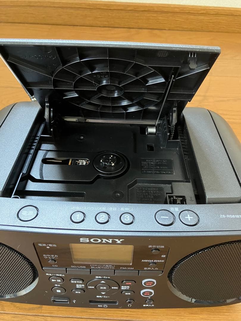 SONY ZS-RS81BT CD ラジオ Bluetooth 22年製