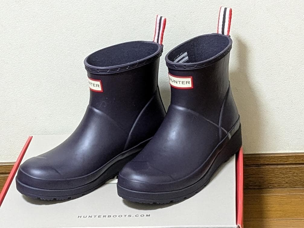 【新品】HUNTERオリジナル プレイ ショート ブーツ KOMBU