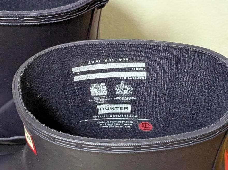 【新品】HUNTERオリジナル プレイ ショート ブーツ KOMBU