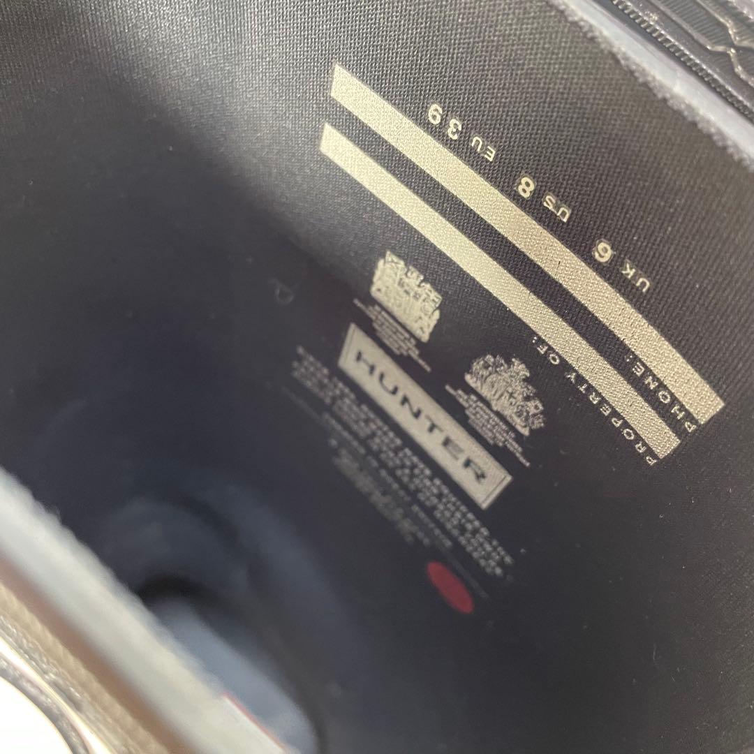 極美品✨ハンター グロス トールブーツ グラデーション ロング 艶あり 長靴