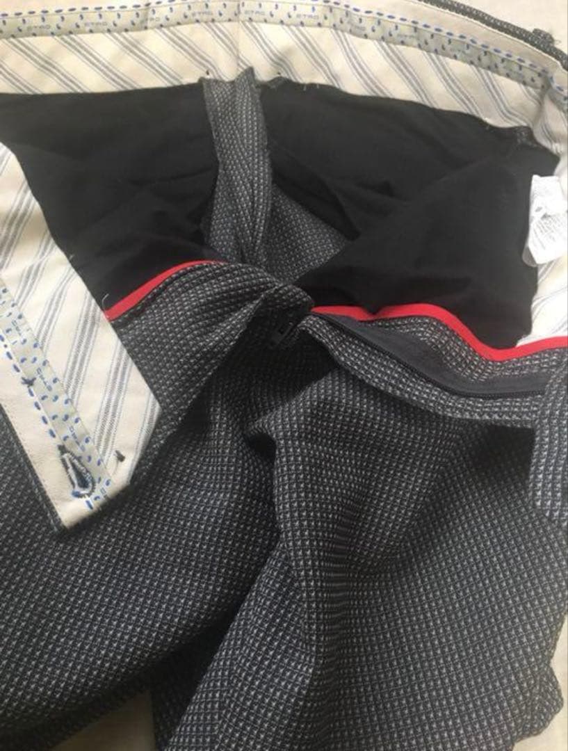 ETRO バーズアイ スラックス