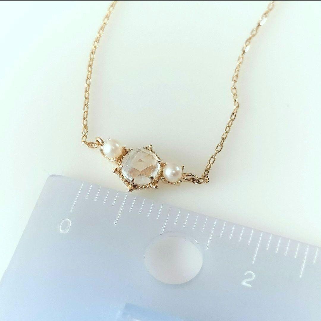 ミ*♪様 ノワールドプーペ K10 ネックレス ロイヤルブルームーンストーン パ