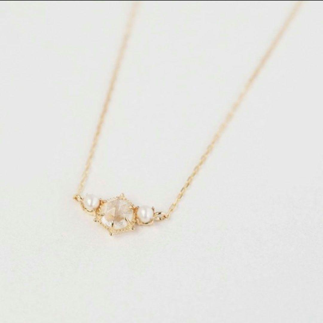 ミ*♪様 ノワールドプーペ K10 ネックレス ロイヤルブルームーンストーン パ