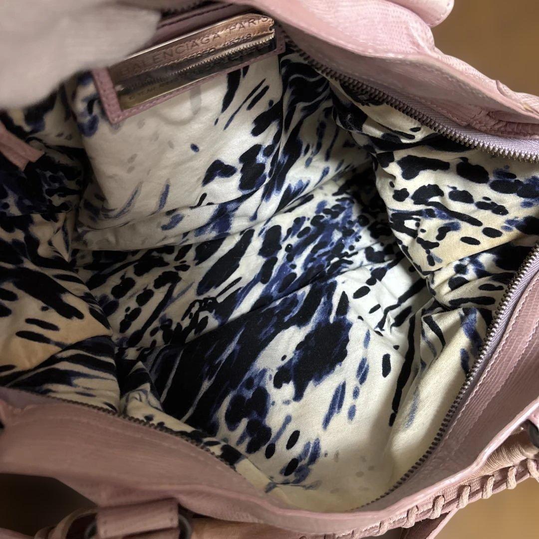 バレンシアガ クラシック バッグ 10周年記念限定モデル 正規品　レア　ピンク