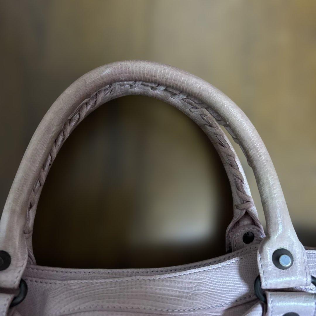 バレンシアガ クラシック バッグ 10周年記念限定モデル 正規品　レア　ピンク