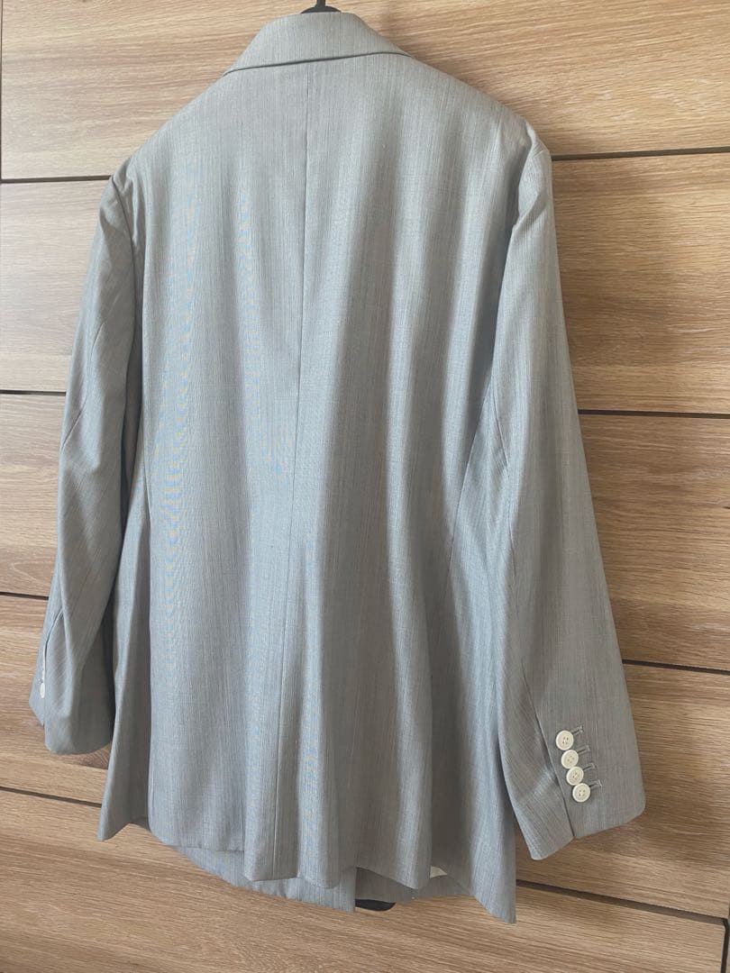 BACCA TOMORROWLAND ヘアライン ダブルジャケット 34