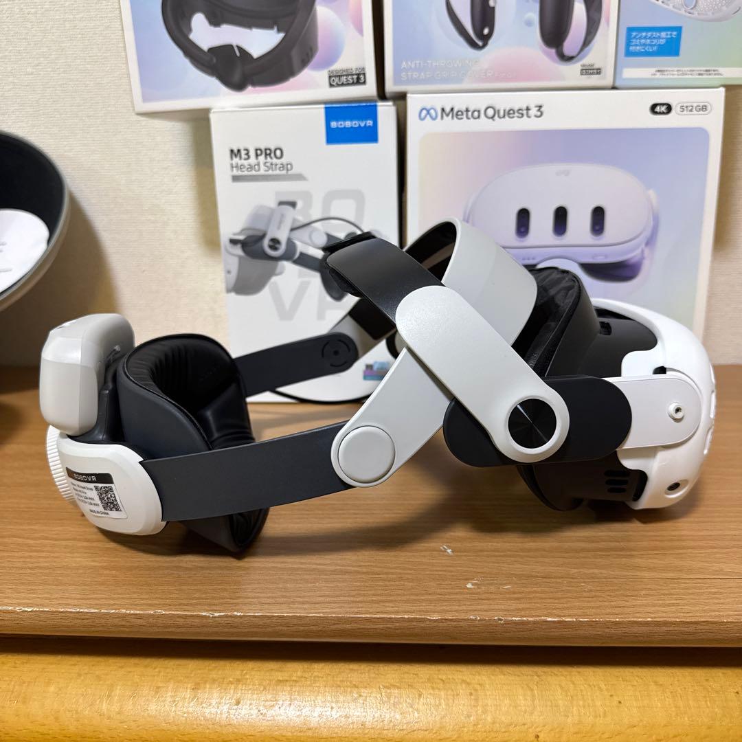  Quest 3 512GB bobouVR アクセサリーフルセット