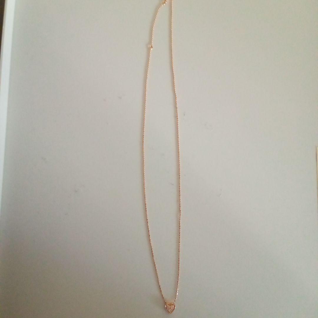 ジュエリーツツミ K14ハートネックレス