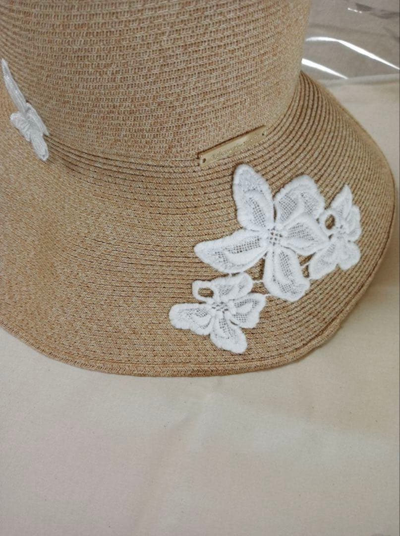 【新品】アシーナニューヨーク アマンダ バタフライ Amanda 麦わら帽子