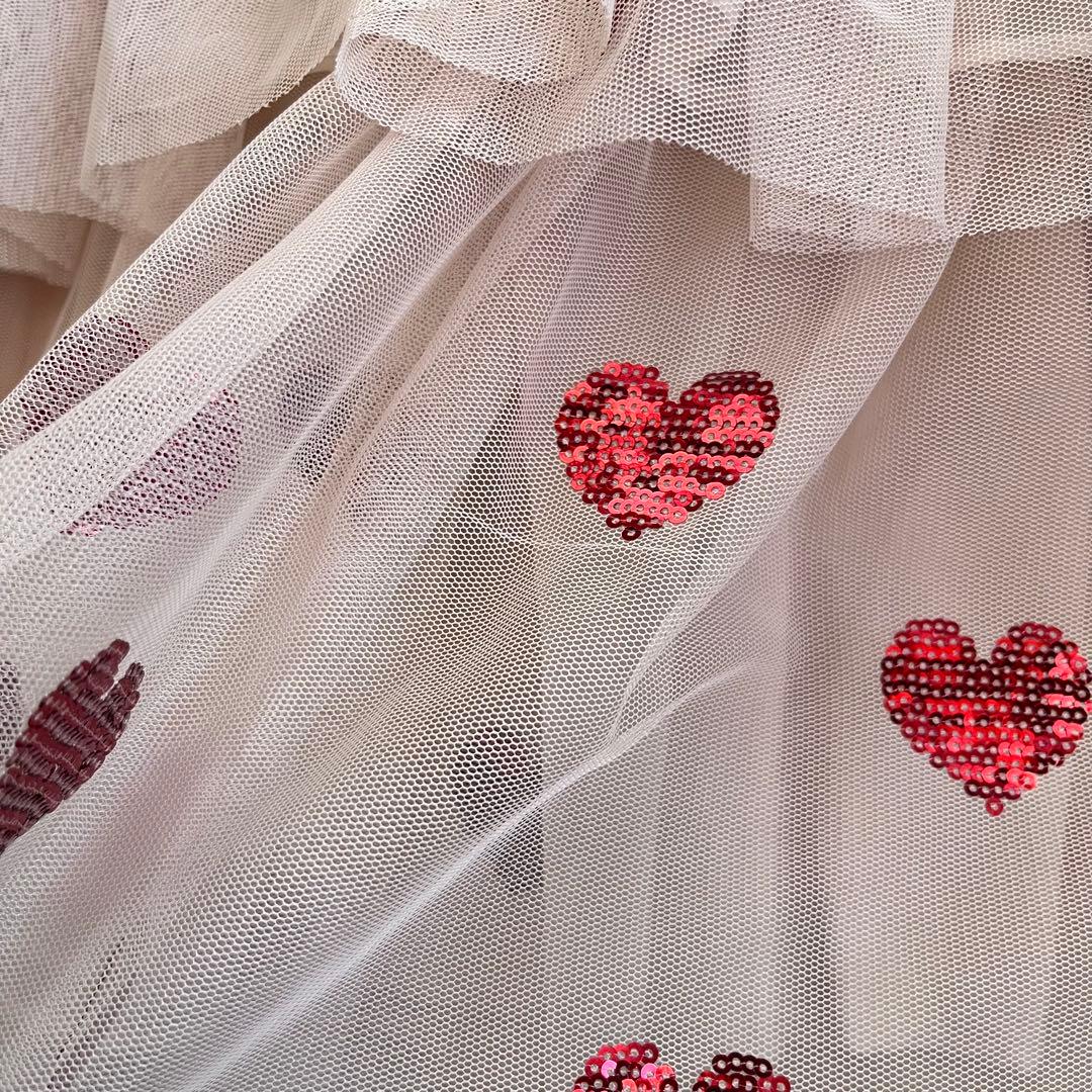 konges slojd ハートスパンコールドレス