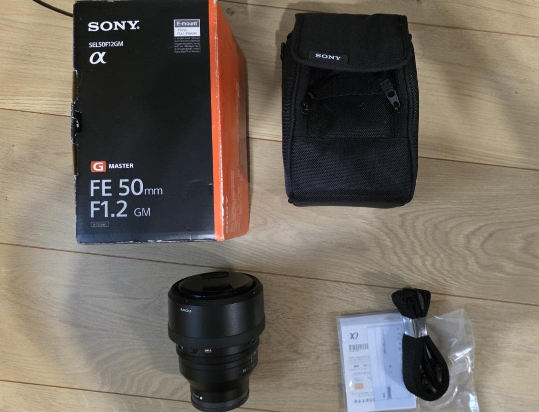 SONY FE 50mm F1.2 GM レンズ美品