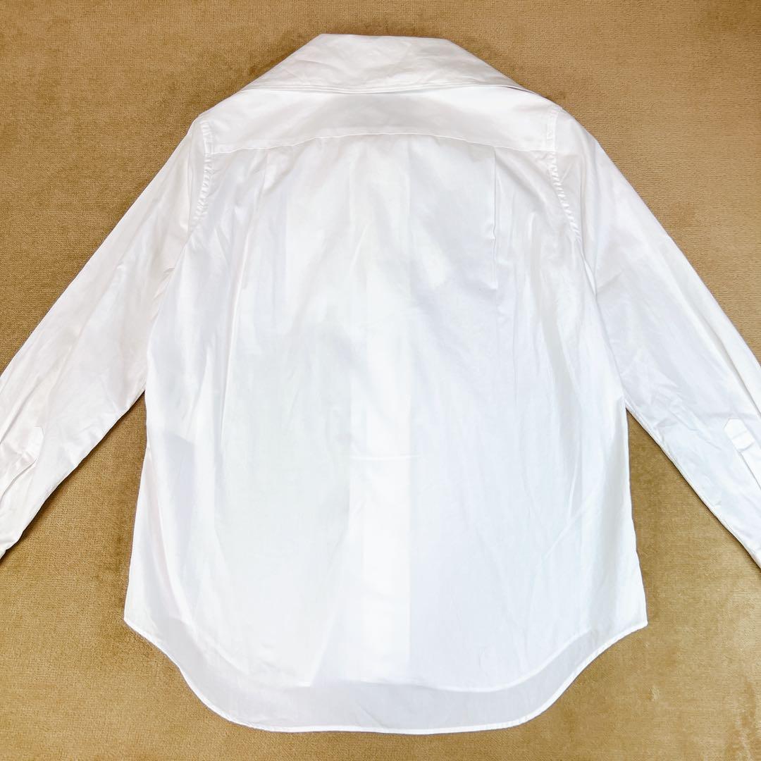 トリココムデギャルソン 長袖 白シャツ M