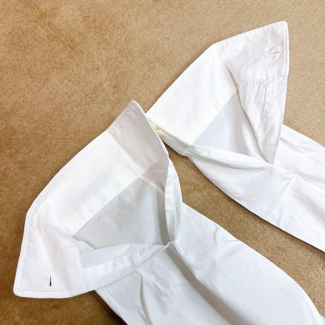 トリココムデギャルソン 長袖 白シャツ M