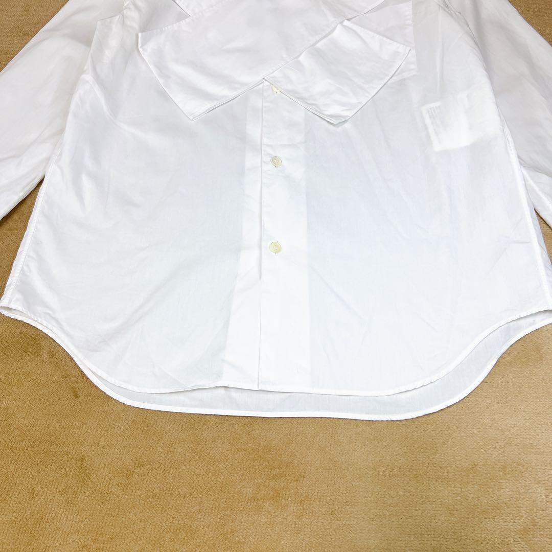 トリココムデギャルソン 長袖 白シャツ M