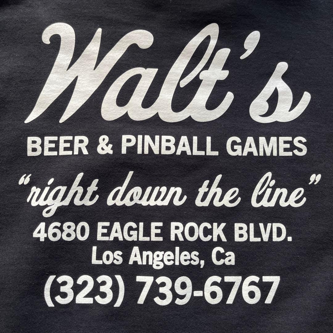 美品 WALT’S BAR CREWNECK BLACK-L Champion