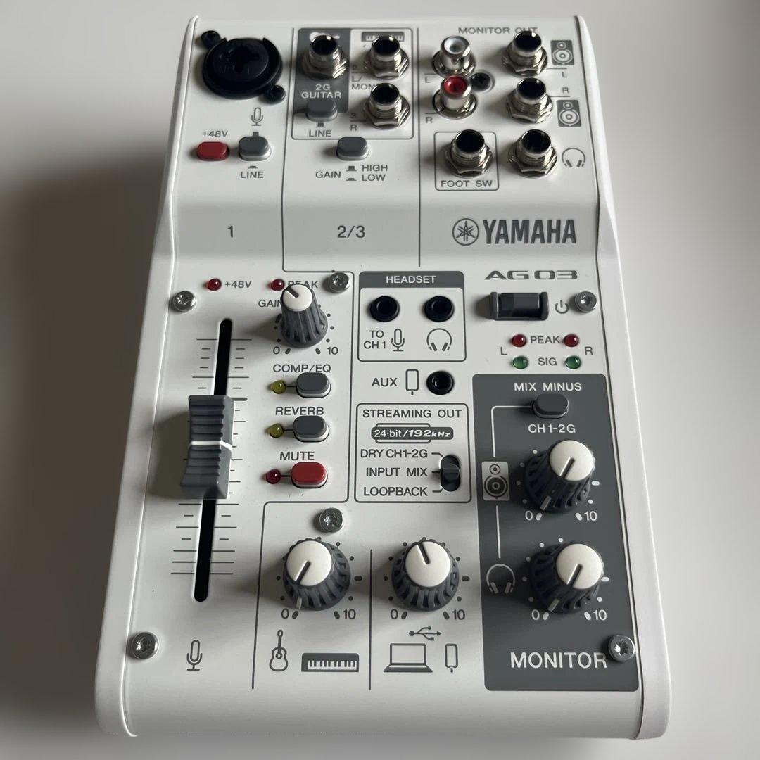 YAMAHA AG03MK2 ミキサー