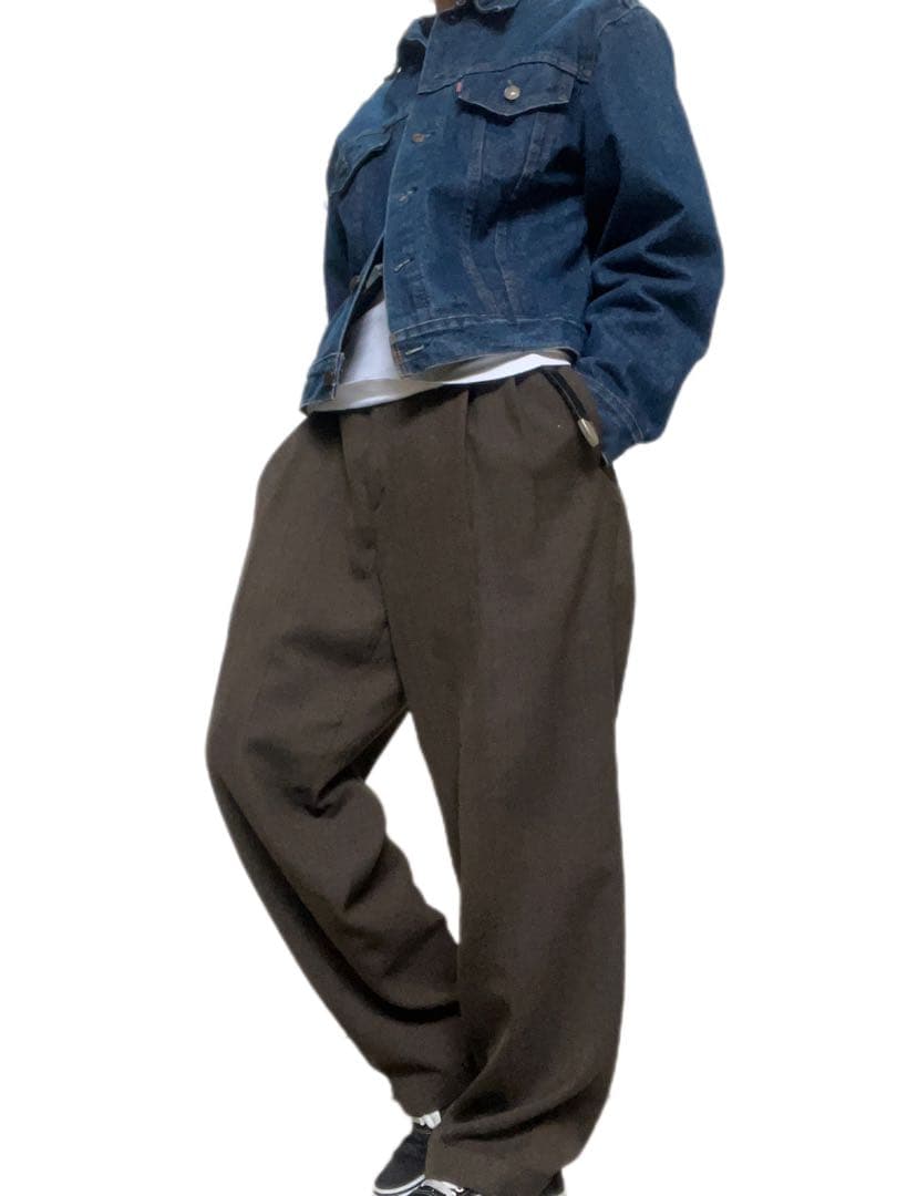 【初期タグ】Levi’s SLATES ブラウン　スラックス