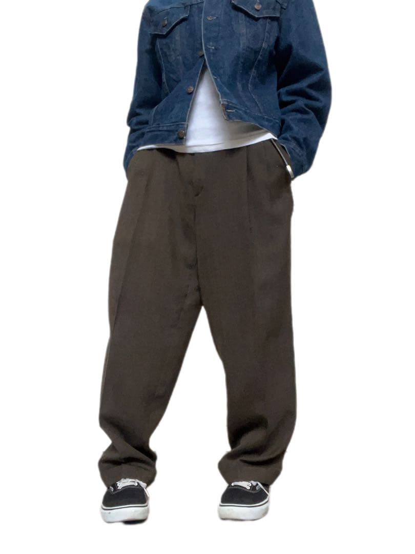 【初期タグ】Levi’s SLATES ブラウン　スラックス