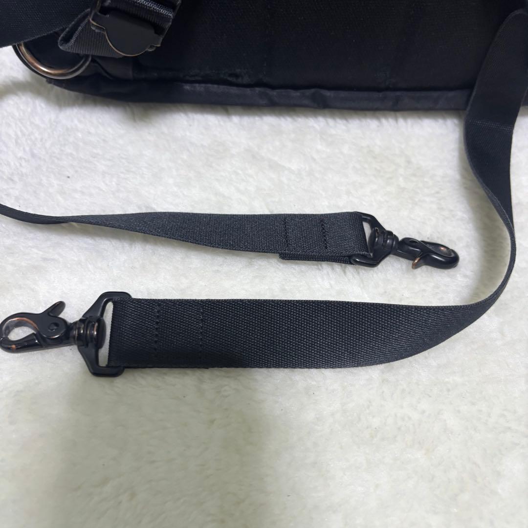 【希少】ポーター　リフト　ビジネスバッグ　リュック　ブラック　2way 2層