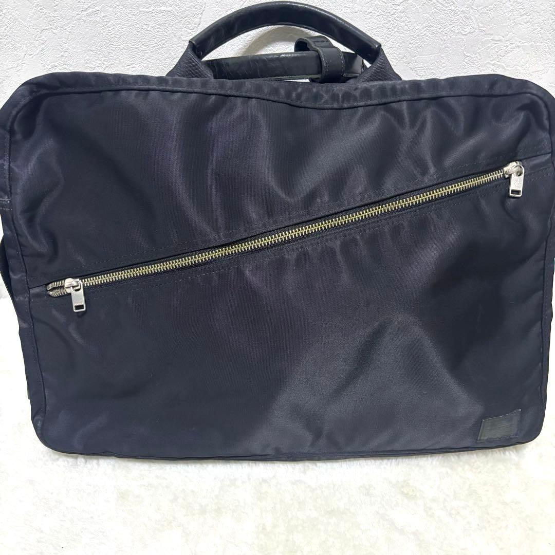 【希少】ポーター　リフト　ビジネスバッグ　リュック　ブラック　2way 2層