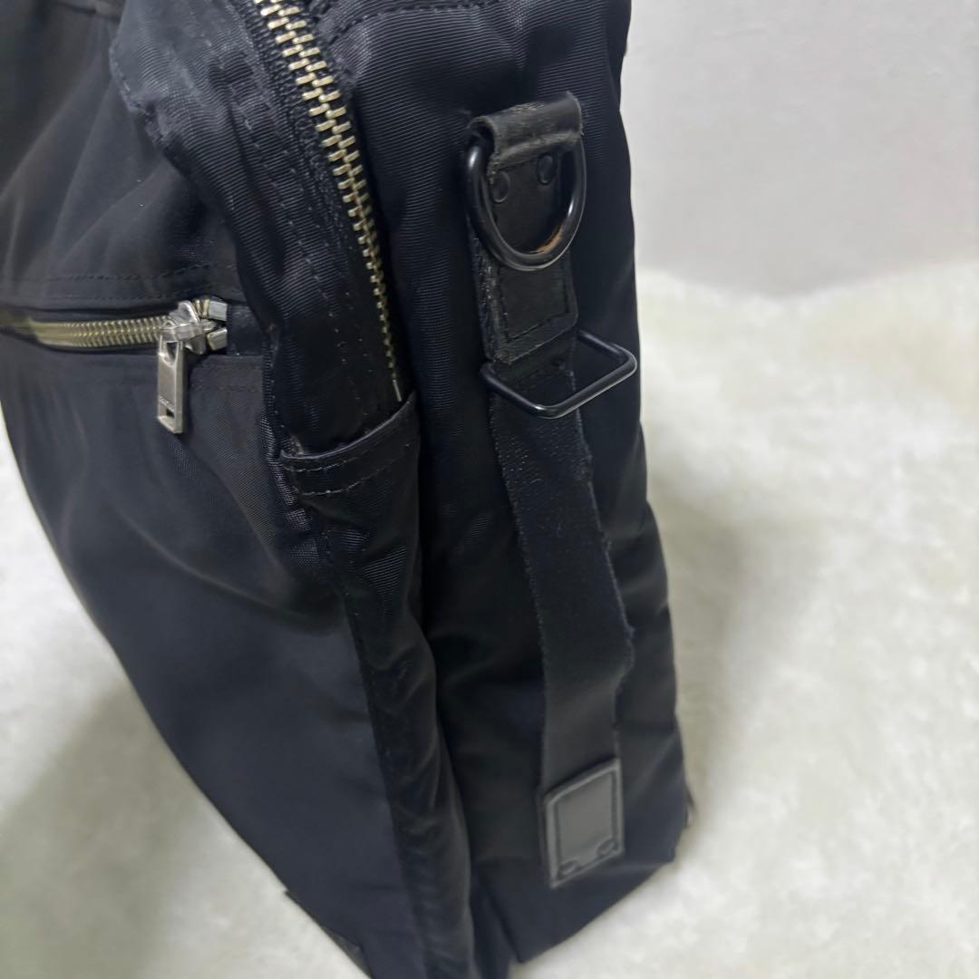 【希少】ポーター　リフト　ビジネスバッグ　リュック　ブラック　2way 2層