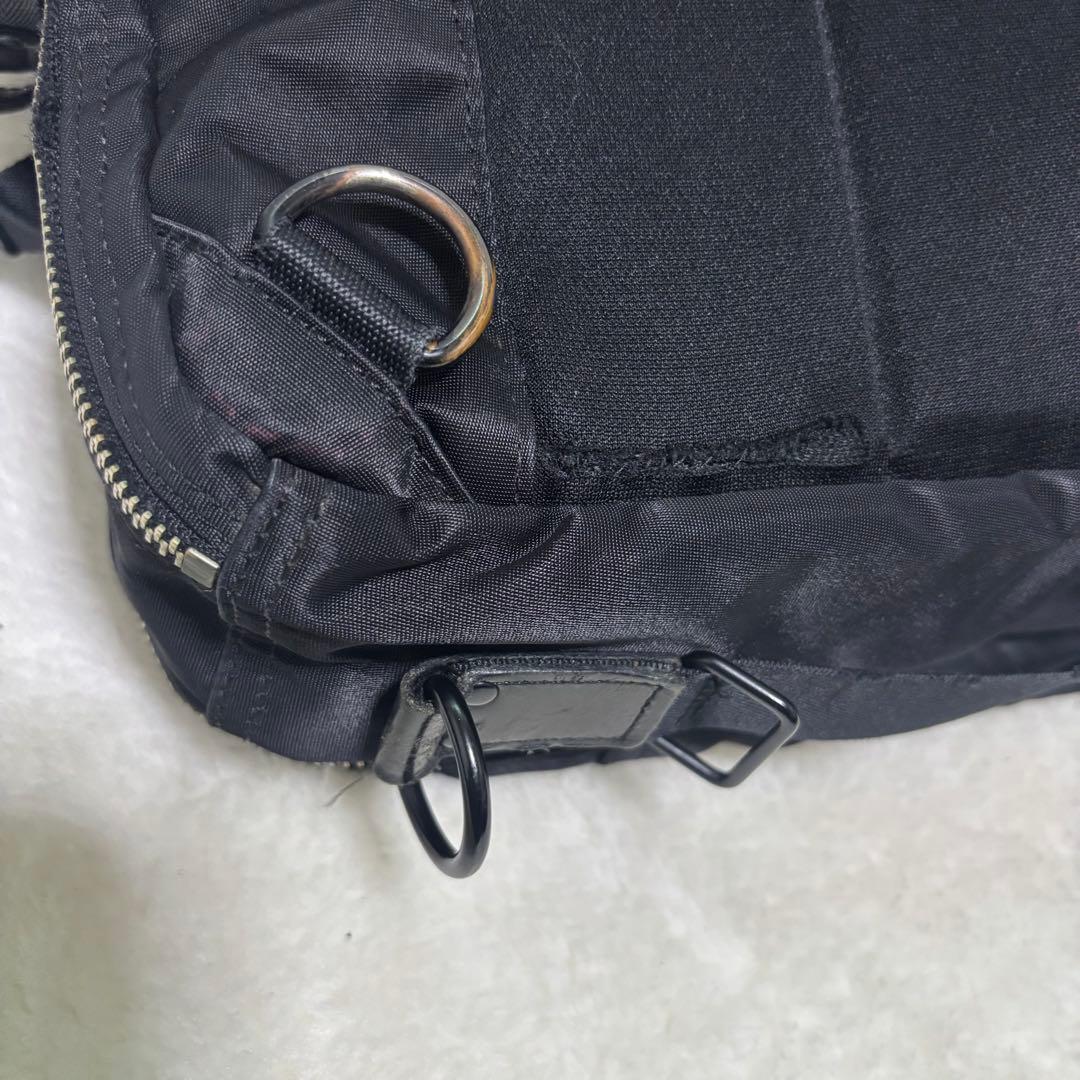 【希少】ポーター　リフト　ビジネスバッグ　リュック　ブラック　2way 2層