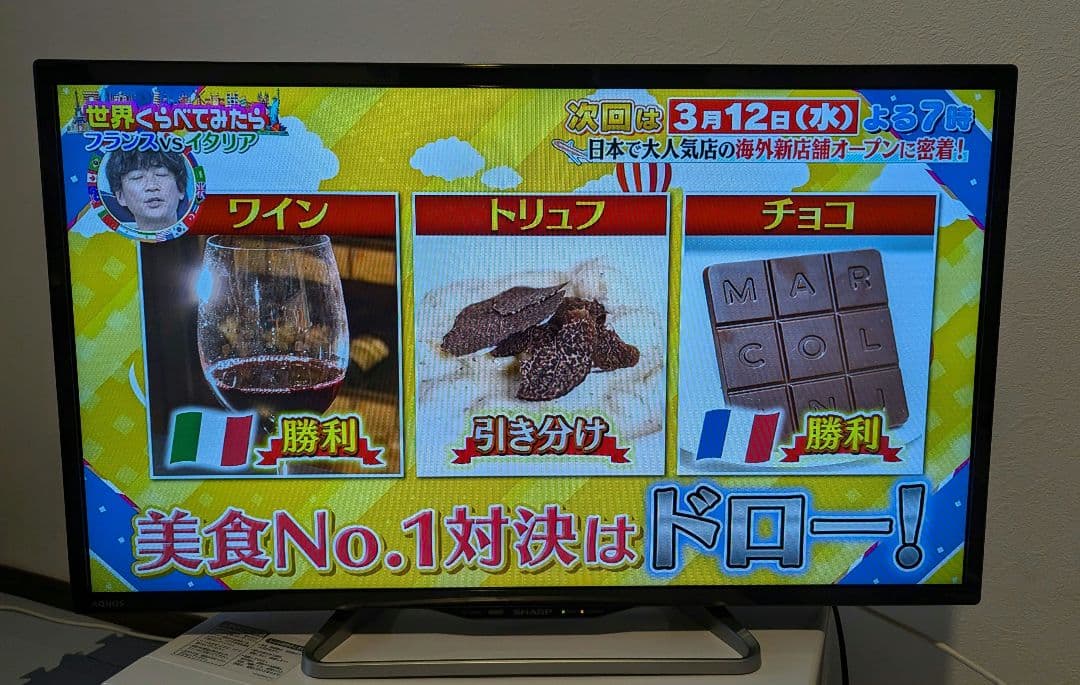 期間限定、大幅値下げSHARP AQUOS 32型 液晶テレビ LC-32W25