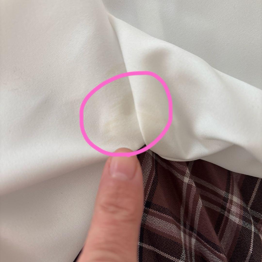 卒業式　女の子　ピンク　ベージュ160 プリーツ　チェック　セットフォーマル