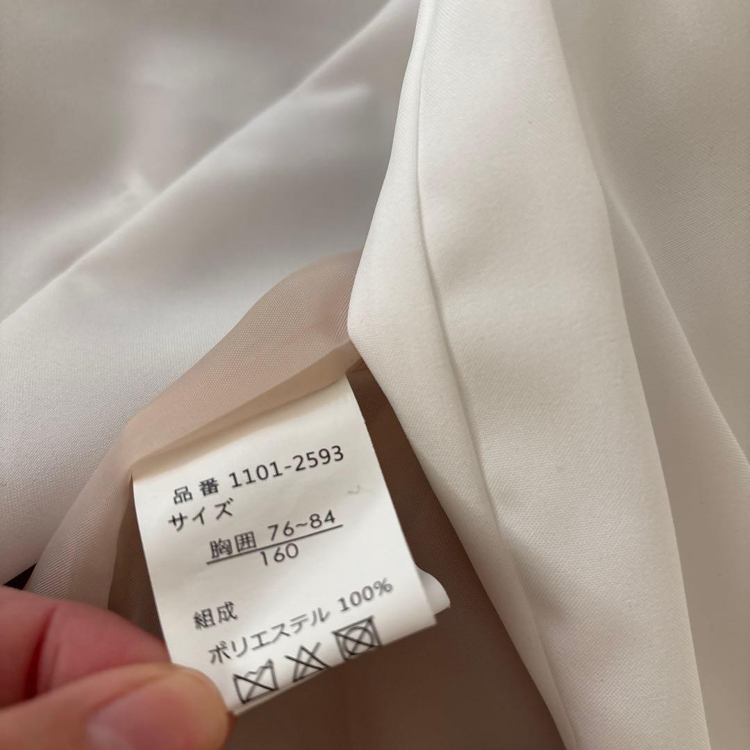 卒業式　女の子　ピンク　ベージュ160 プリーツ　チェック　セットフォーマル